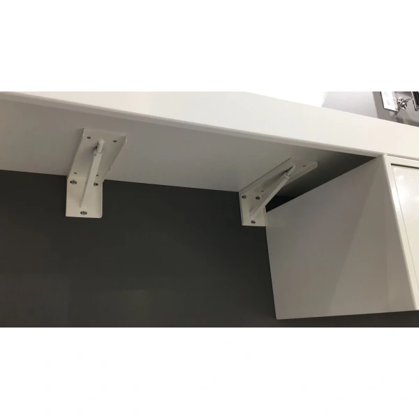 консоль подвесная 120 см cezares tavolone 41786 bianco opaco