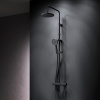 душевая система am.pm x-joy f0785a422 с термостатом, черный матовый