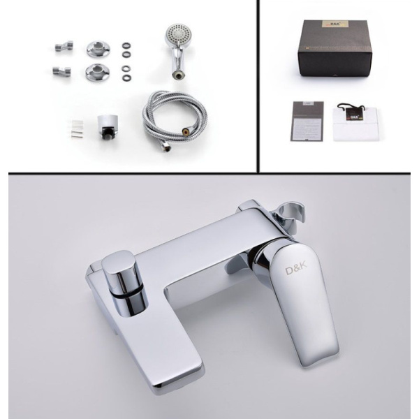 смеситель для ванны с душем d&k lessing rhein da1323201