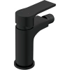 смеситель cersanit brasko black a63110 для биде, без донного клапана, черный матовый