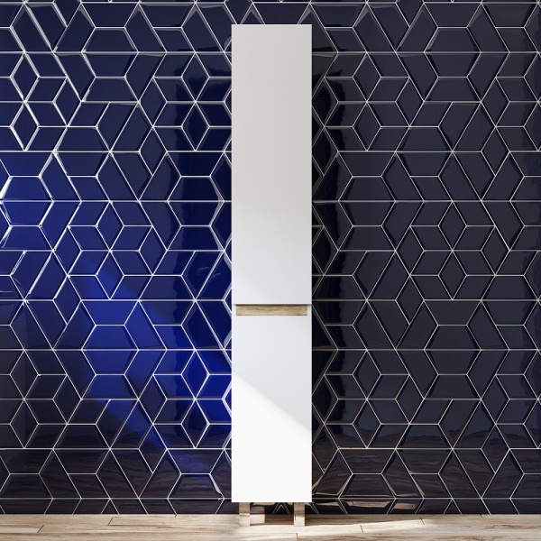 шкаф-пенал am.pm x-joy 30, напольный, белый глянец