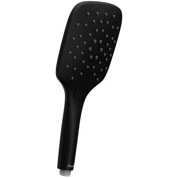 душевая система ravak flat fl 091.20bl x070443 с термостатом черная матовая
