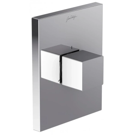 Переключатель потоков Jacob Delafon Square на три потребителя цвет хром, E75413-CP