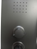душевая панель cerutti spa bernina b ct8982 с гидромассажем черная матовая