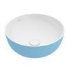 Раковина Villeroy & Boch Artis 417943BCW1 накладная, Ø43 см, Frost (голубой) с покрытием CeramicPlus