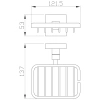 мыльница wonzon & woghand polo ww-8924-dg настенная, темное золото мыльница wonzon & woghand polo ww-8924-dg настенная, темное золото