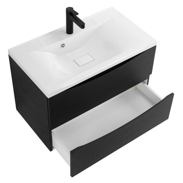 тумба под раковину belbagno marino 80 marino-800-2c-so-rc-p подвесная rovere cillegio