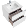 тумба белый глянец 58,5 см roca the gap a857397806
