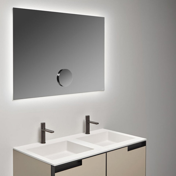 antonio lupi focus зеркало ø12cм., увеличение в 2 раза, на магнитной пластине, для установки на зеркала