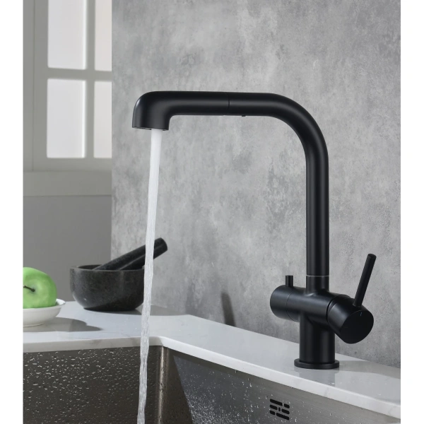 смеситель для кухни с фильтром timo saona 2346/03fl + h851p00