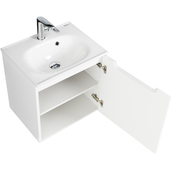 тумба под раковину belbagno etna 50 r etna-500-1a-so-bl-p-r подвесная bianco lucido