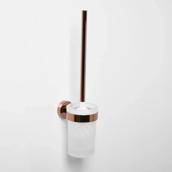 Ёршик для унитаза Wasserkraft Asphe 77727 розовое золото