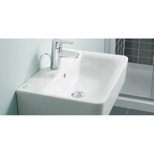 раковина накладная ideal standard connect cube 65х46, e773001