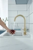 смеситель для кухни paulmark essen es213211-br, бронза