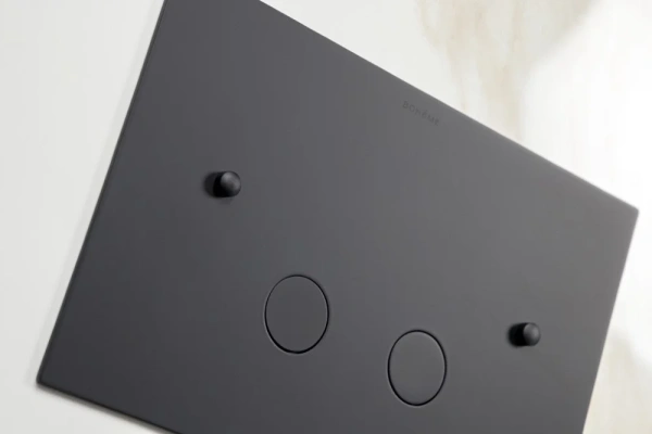 кнопка смыва boheme 647-b ультраплоская, black