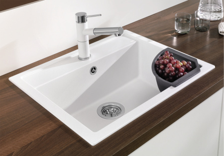 угловой коландер blanco 235866 черный пластик