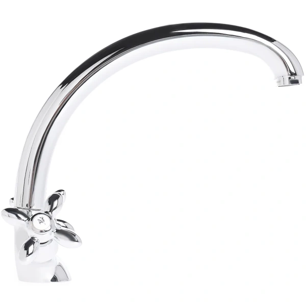 смеситель для кухни agger retro a1900200 хром