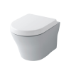 Унитаз TOTO MH CW162Y+VC10047NN подвесной, безободковый, с крышкой сиденьем, белый Унитаз TOTO MH CW162Y+VC10047NN подвесной, безободковый, с крышкой сиденьем, белый