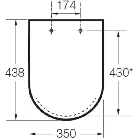 сиденье для унитаза roca debba 8019d000b