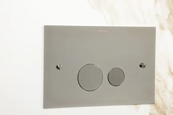кнопка смыва boheme 648-sgm shine gun metal