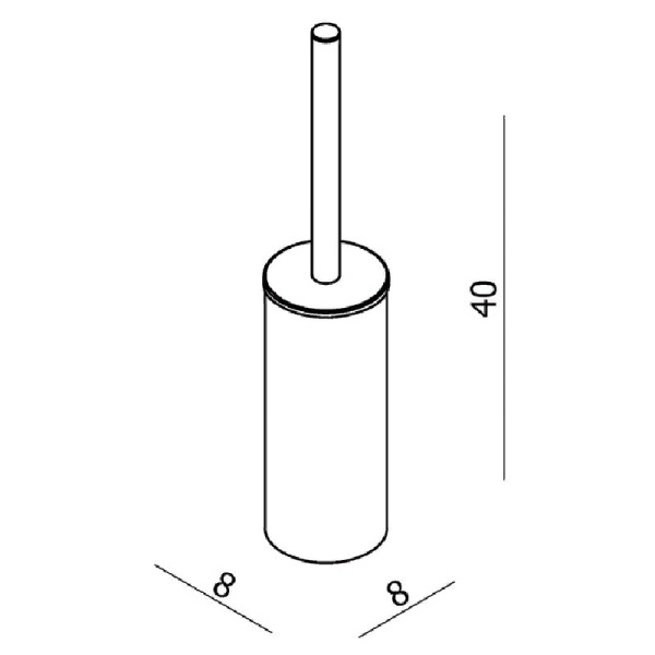 Ёршик для унитаза Langberger Vico 71171-BP
