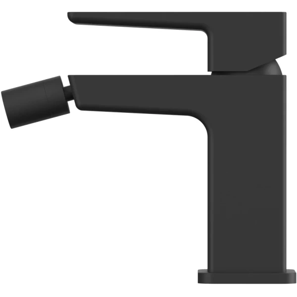 смеситель whitecross x x1420bl для биде, без донного клапана, черный матовый