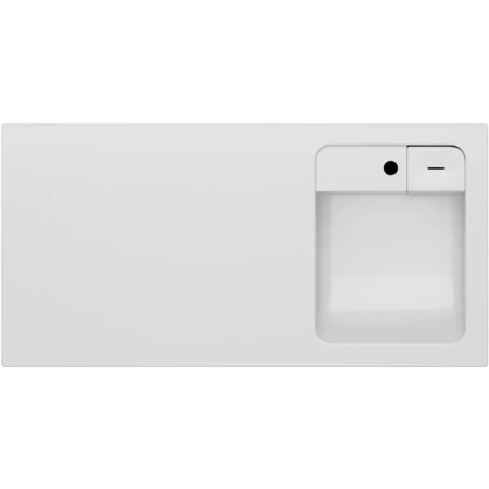 раковина am.pm x-joy m85awpr1001wg с местом под стиральную машину, r , 100x50 см, белая