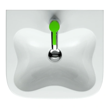 раковина подвесная laufen florakids 8.1503.1.000.104.1 45x41 см, белая