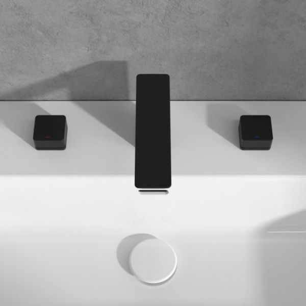 смеситель для раковины без донного клапана villeroy & boch subway 3.0 tvw112005000k5