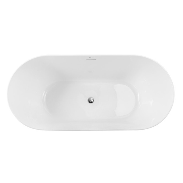 акриловая ванна belbagno 170x80 bb416-1700-800 без гидромассажа