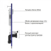 комплект унитаза с инсталляцией berges novum rimless 043245 с сиденьем микролифт и клавишей смыва хром глянец