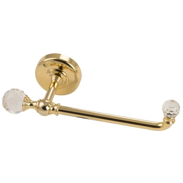 Держатель туалетной бумаги Migliore Amerida 16595 цвет золото с кристаллами Swarovski