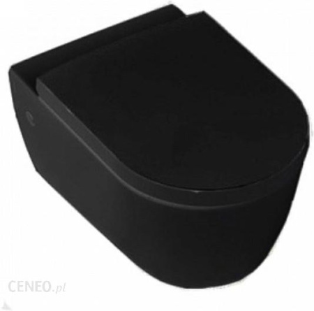 сиденье для унитаза hatria fusion y1v102 с микролифтом, черный матовый