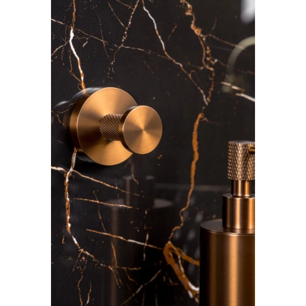 Крючок Boheme Uno 10976-BRB для ванны, бронза матовая