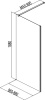 душевая перегородка aquanet cinetic ae12-f-90h190u-ct 90х190 243623 профиль хром, стекло прозрачное