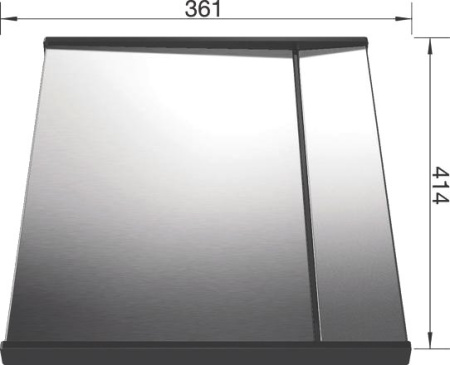 сушилка blanco 223067 для моек, со стоком для воды