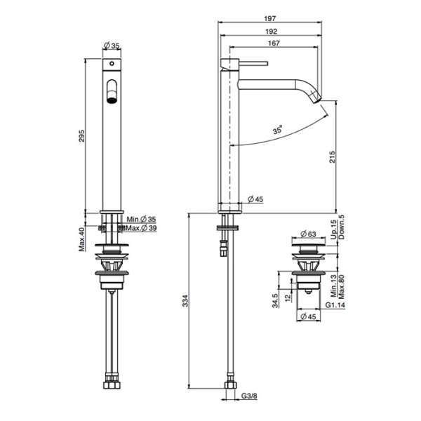 cмеситель fima carlo frattini spillo up f3031/hxsns.1 для раковины, с донным клапаном, чёрный матовый cмеситель fima carlo frattini spillo up f3031/hxsns.1 для раковины, с донным клапаном, чёрный матовый
