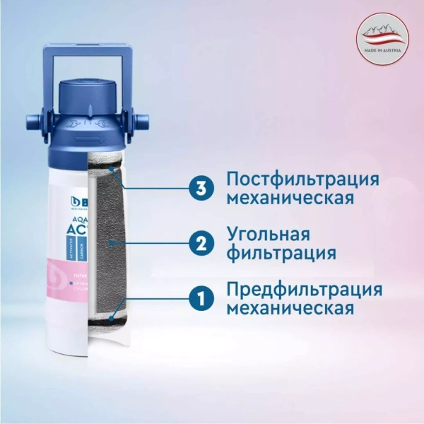 система фильтрации bwt ac100 без крана и счетчика расхода