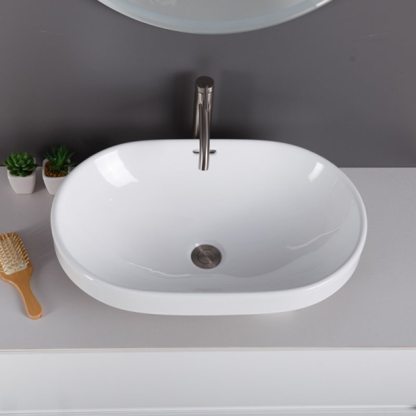 раковина накладная belbagno 60 см bb1004