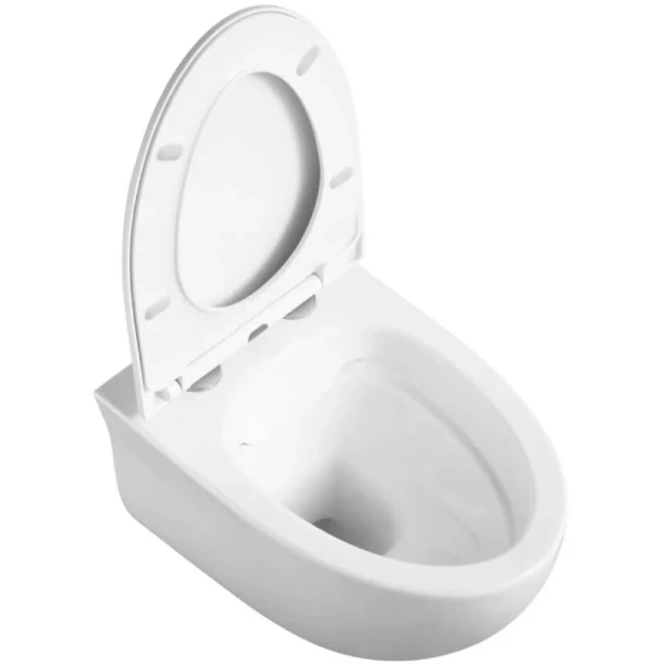 унитаз подвесной black&white universe w751 с сиденьем микролифт