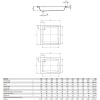 стальной поддон 120×80 см kaldewei sanidusch 552 с покрытием anti-slip