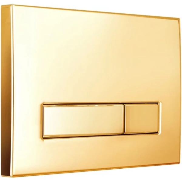 кнопка смыва berges atom line 049237 для инсталляции, золотой