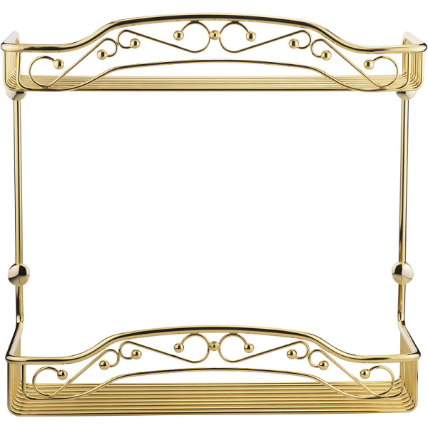 Полка корзина Migliore Complementi 22047 цвет золото