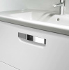 тумба под раковину roca the gap 70 zru9302733 подвесная белая матовая