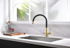 смеситель для кухни lemark comfort lm3075b бронза черный