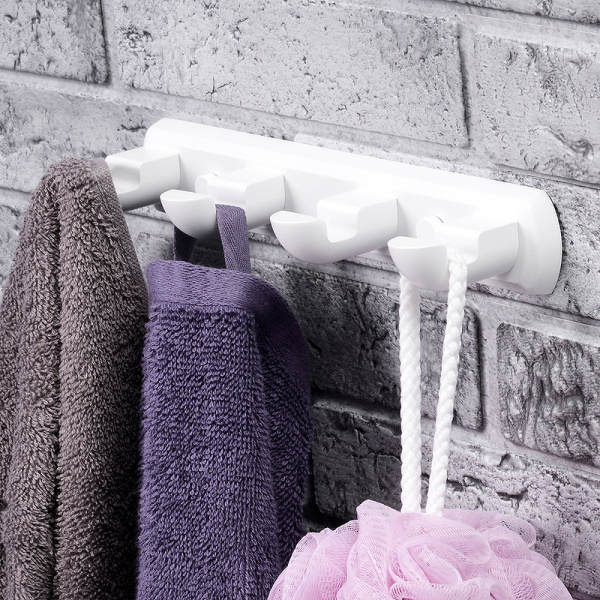 Вешалка для полотенец WasserKRAFT Kammel K-8374W цвет белый матовый