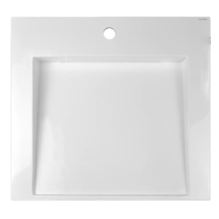 Раковина Azario Domino CS00082282 на стиральную машину, 60х55.5 см, белая