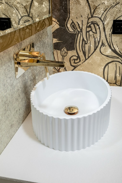 раковина-чаша boheme neoart canale 50 878-wm белая матовая