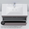 тумба под раковину am.pm inspire 2.0 m50afhx1003egm подвесная 100 см, 3 ящика, цвет элегантный серый, матовый