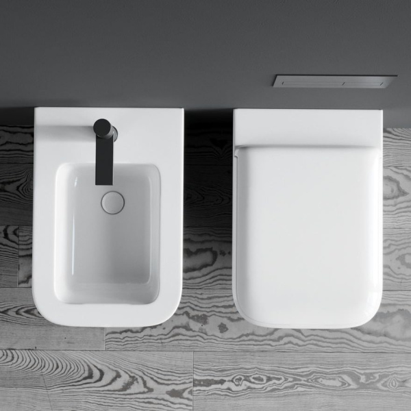 унитаз приставной cielo shui comfort shcovaktr bia безободковый